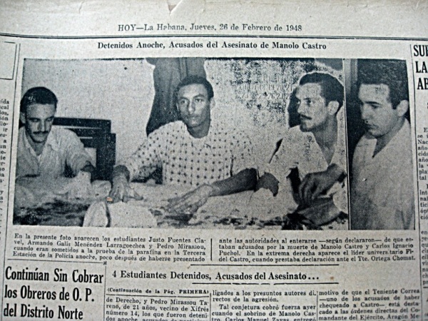 El día en que Fidel Castro se graduó de asesino. ¡La historia no lo absolverá!  ***  Por Carlos J. Bringuier Img_0968