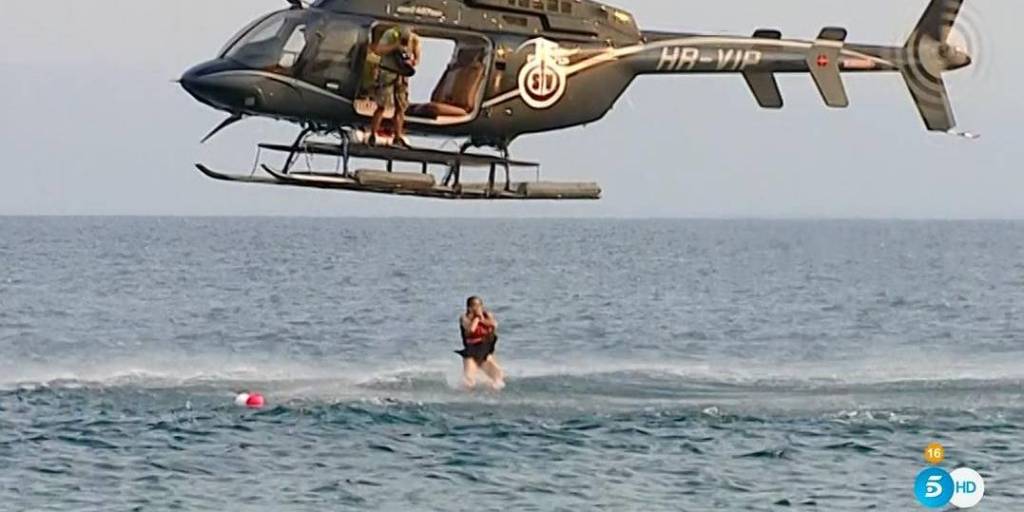 El salto del helicóptero de Pantoja bate récord histórico de audiencia