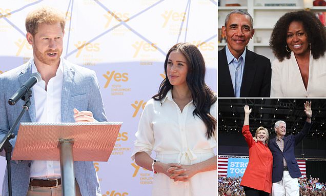 Prince Harry and Meghan Markle sign up with Obamas’ agency