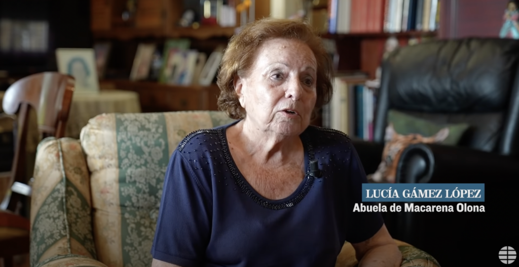 Entrevista a la abuela andaluza de Macarena Olona –