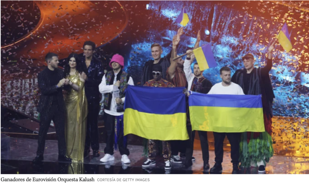 Ganadores de Eurovisión venden trofeo por 900.000 dólares para comprar drones para Ucrania, ¿qué espera Yotuel Romero para hacer lo mismo…? –